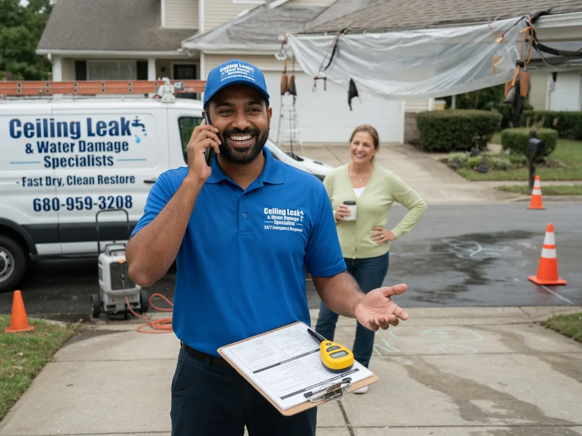 Ceiling Leak Cleanup Windsor, ME FAQs